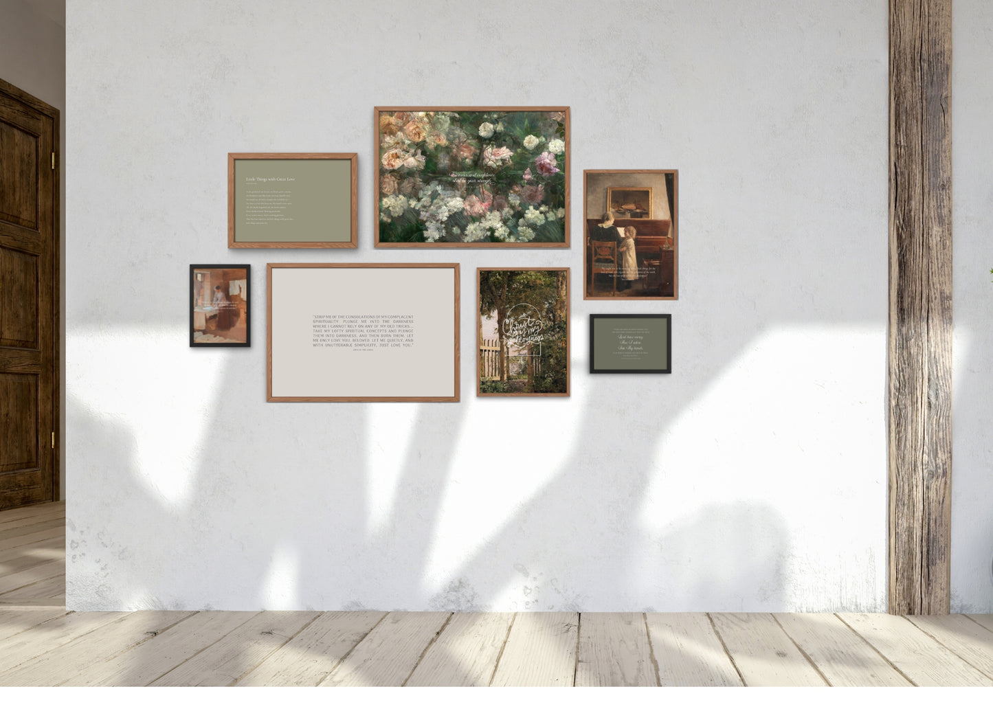 "Christ is My Righteousness" Truth Wall (7 Prints)