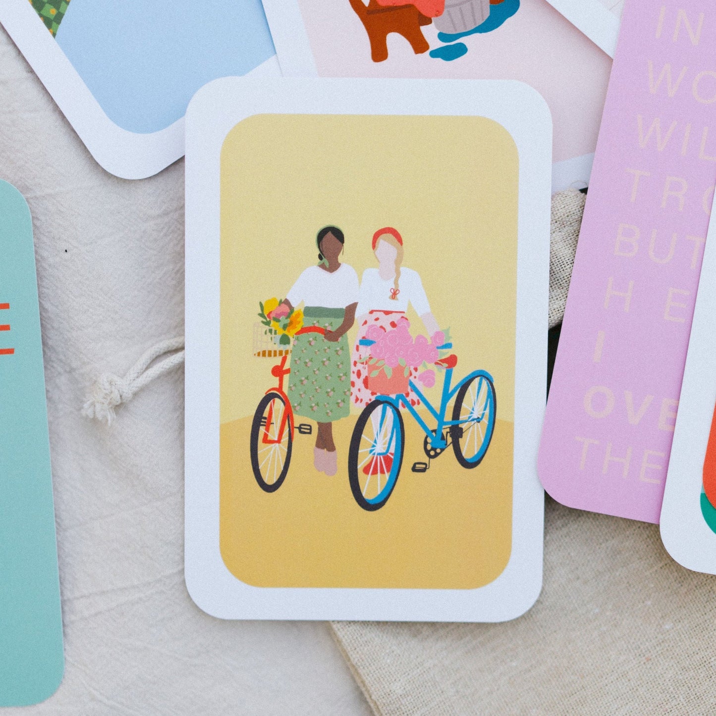 "I Bring My Friend to Jesus" Prayer Cards + Wooden Display Block