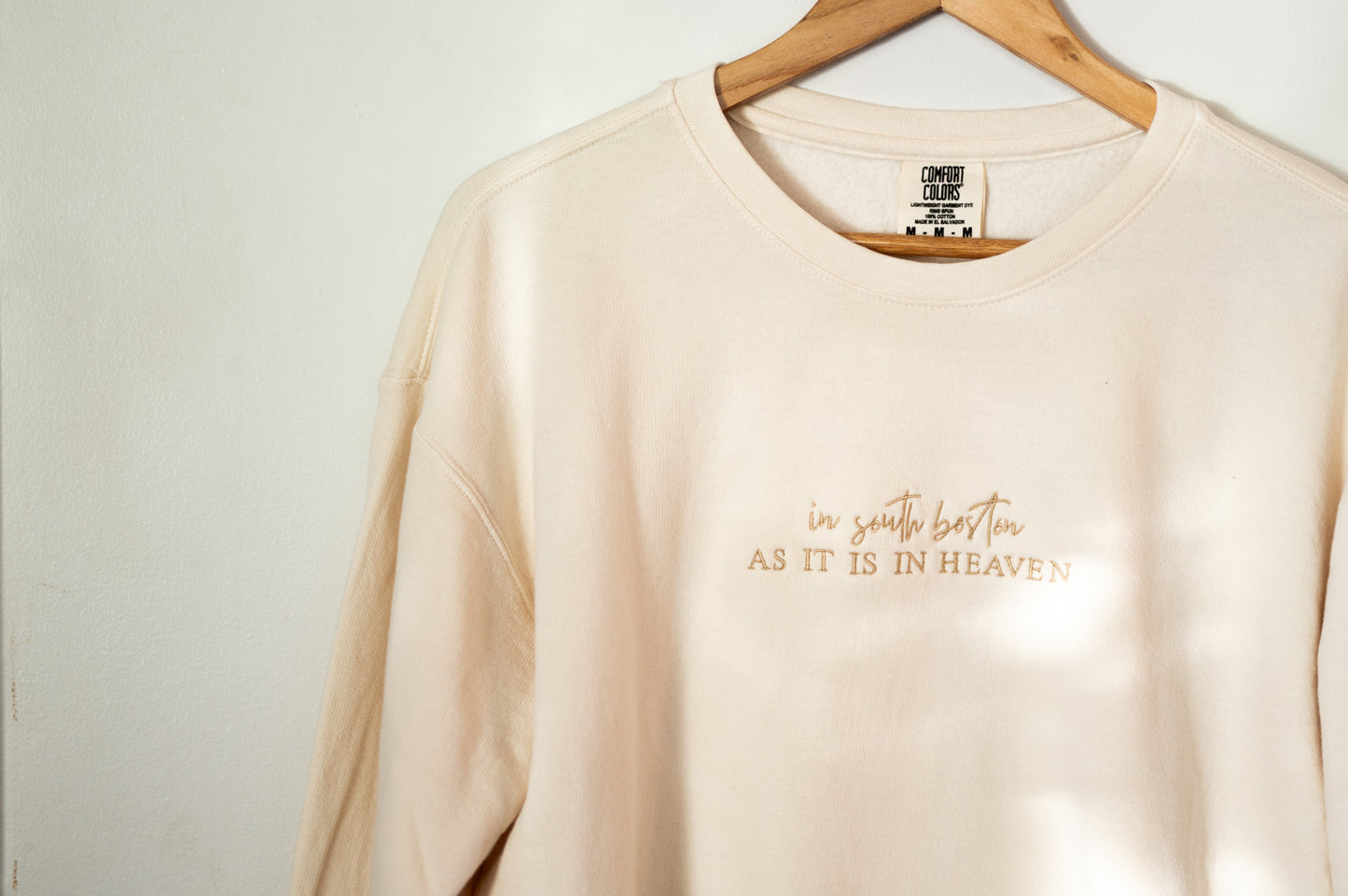 Lord's Prayer Crewneck Sweatshirt - two design options