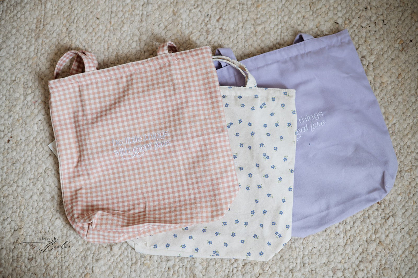 Little Things with Great Love Tote