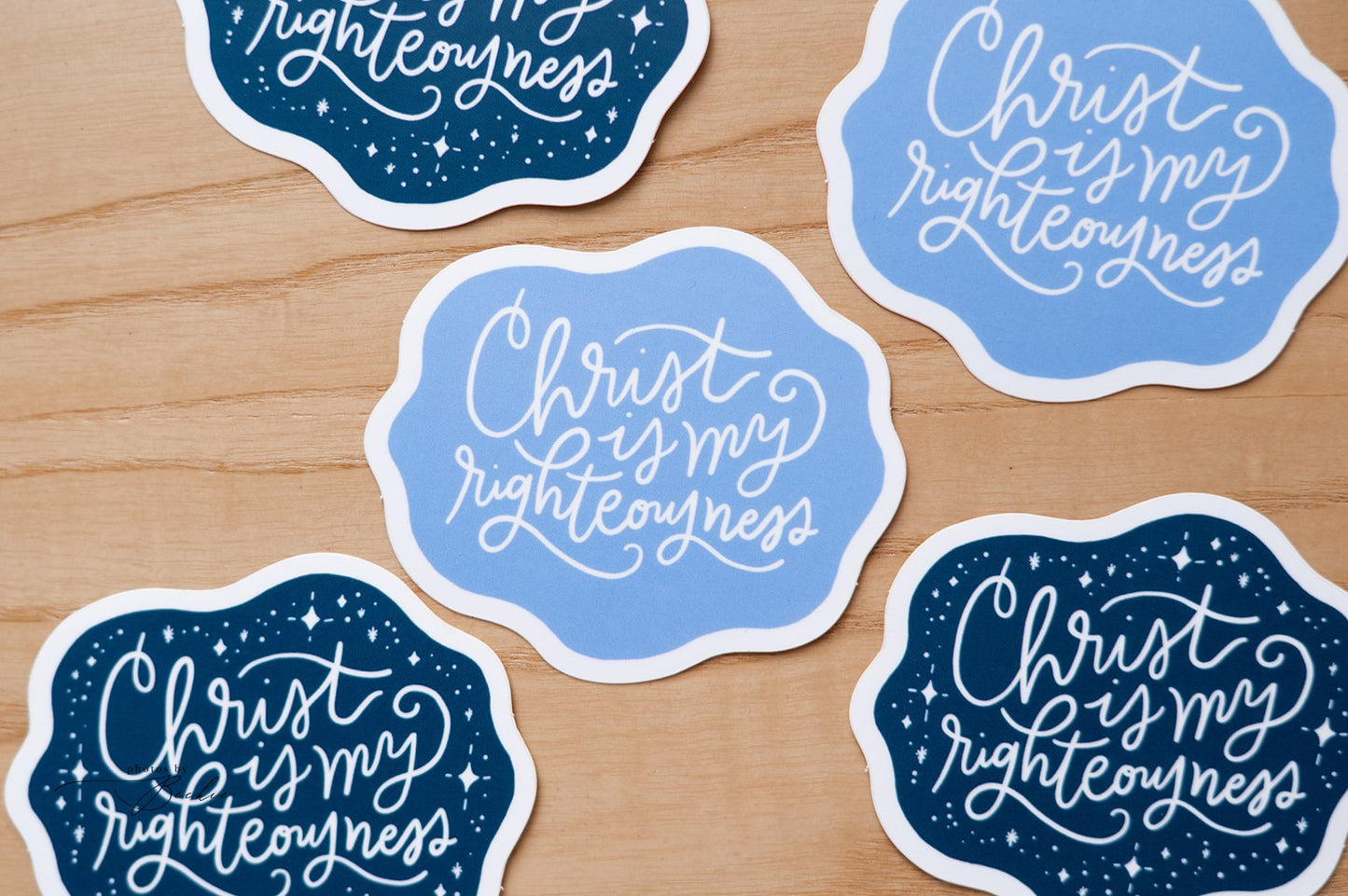 "Christ is My Righteousness" Sticker