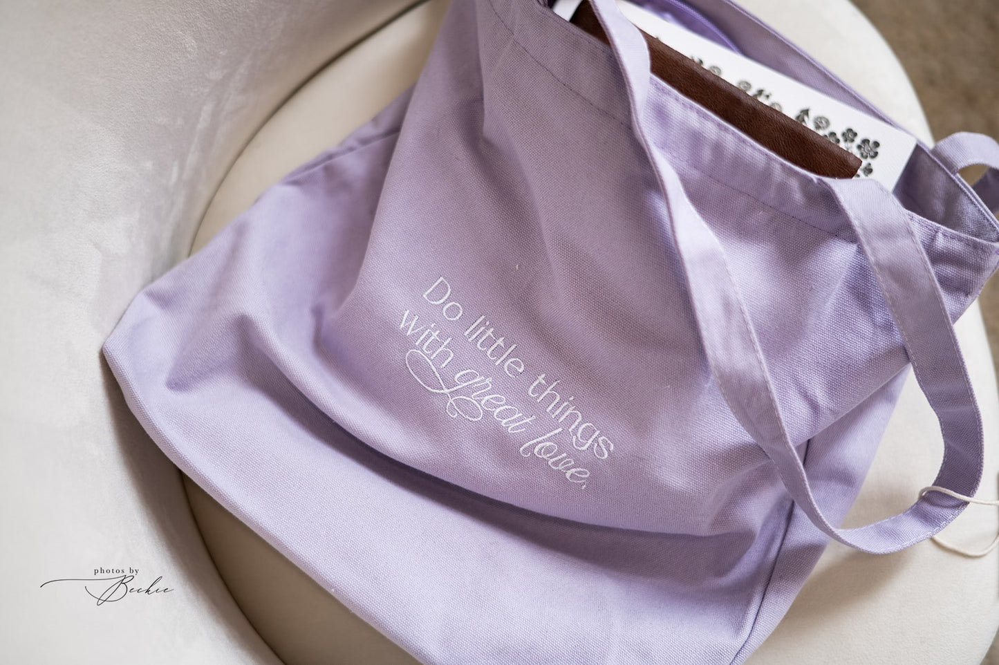 Little Things with Great Love Tote