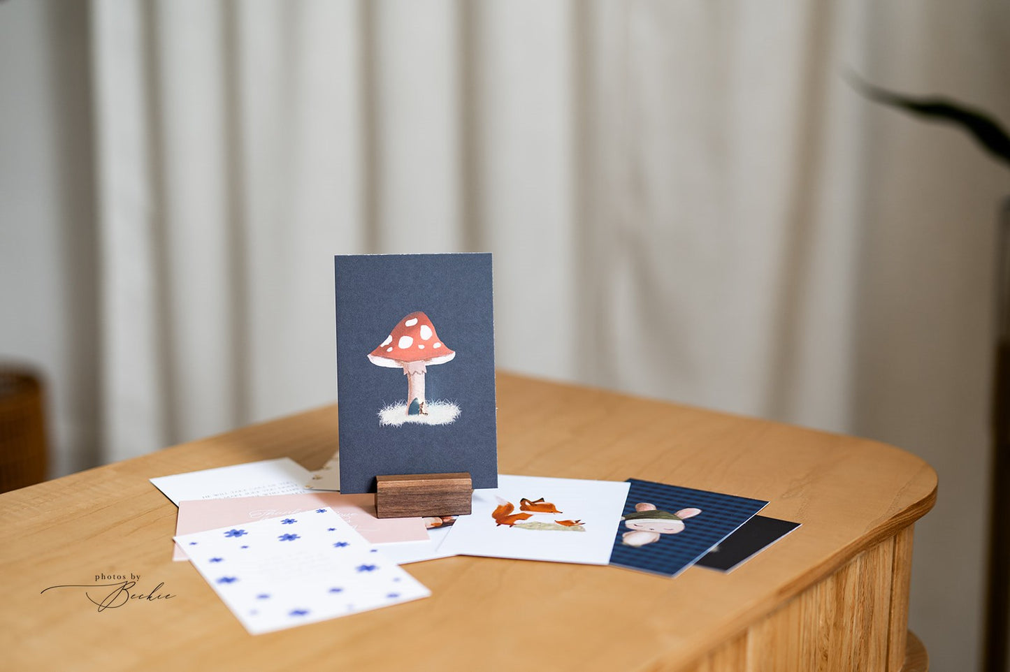 "All Through the Night" Prayer Cards + Wooden Display Block