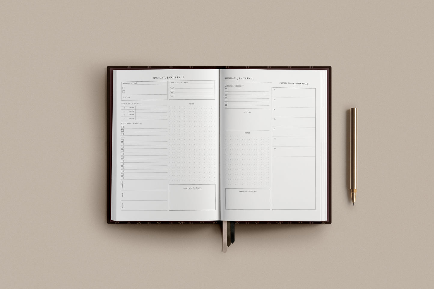 2026 Clarity Planner - DAILY PAGE VERSION