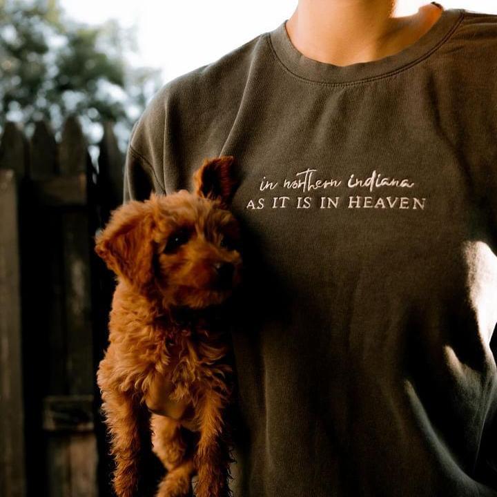 Lord's Prayer Crewneck Sweatshirt - two design options