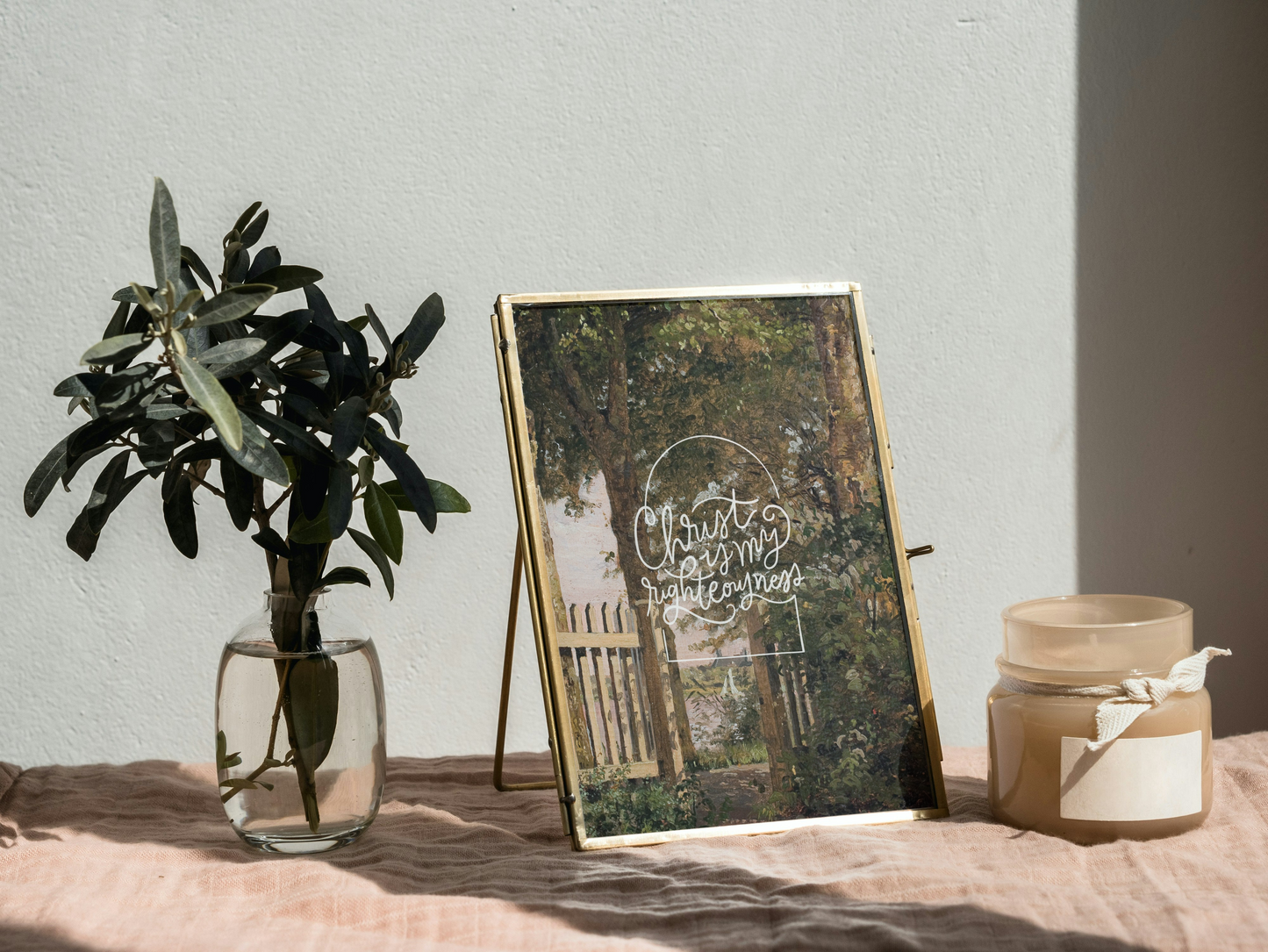"Christ is My Righteousness" Truth Wall (7 Prints)