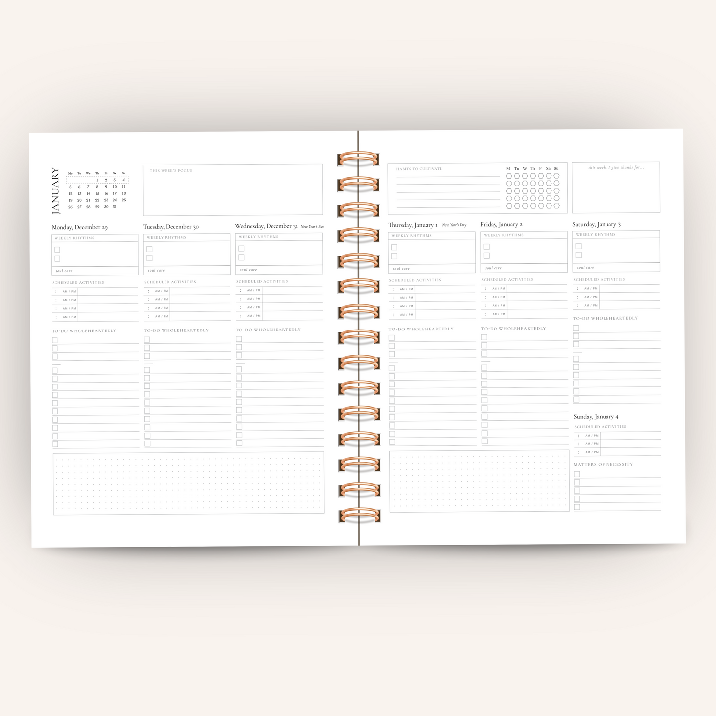 2026 Clarity Planner - WEEKLY VERSION