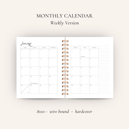🎉Preorders open August 31! 🎉  2027 Clarity Planner - WEEKLY VERSION