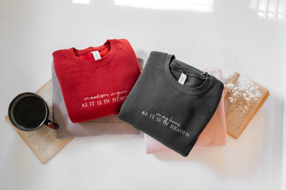 LIMITED EDITION Lord's Prayer Sweatshirt (Fall 2025)