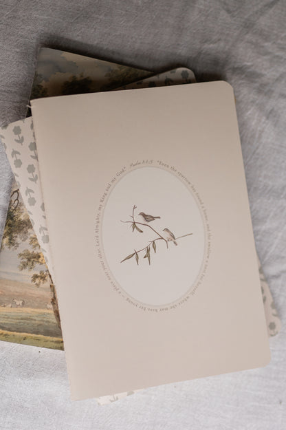 "Be Still" Set of 3 Lined Notebooks