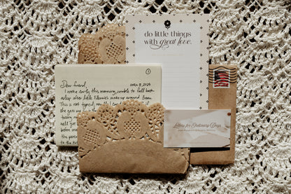 Letters for Ordinary Days - Annual Subscription