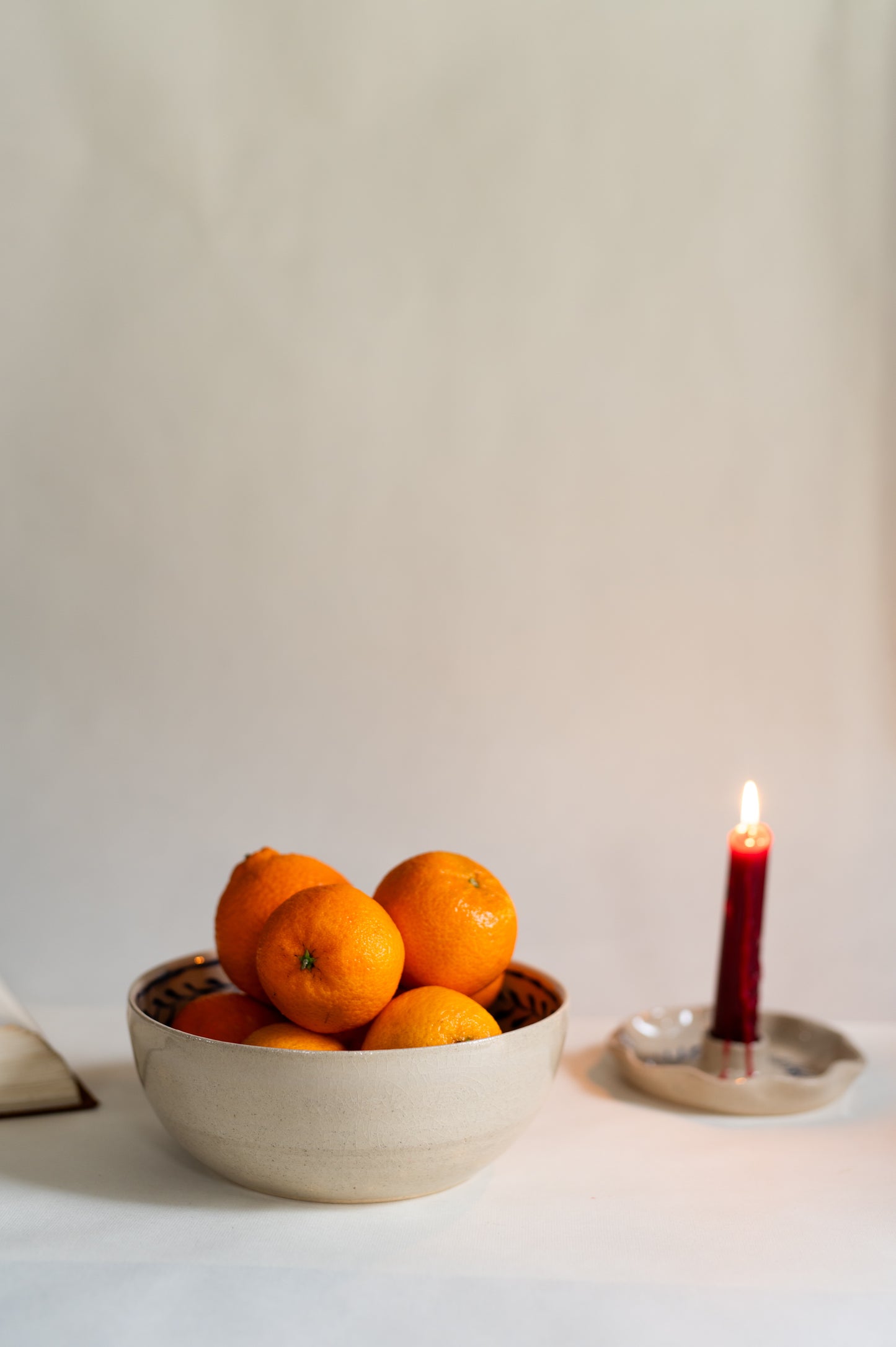 Sabbath Potteryware - The Snowdrop Serving Bowl