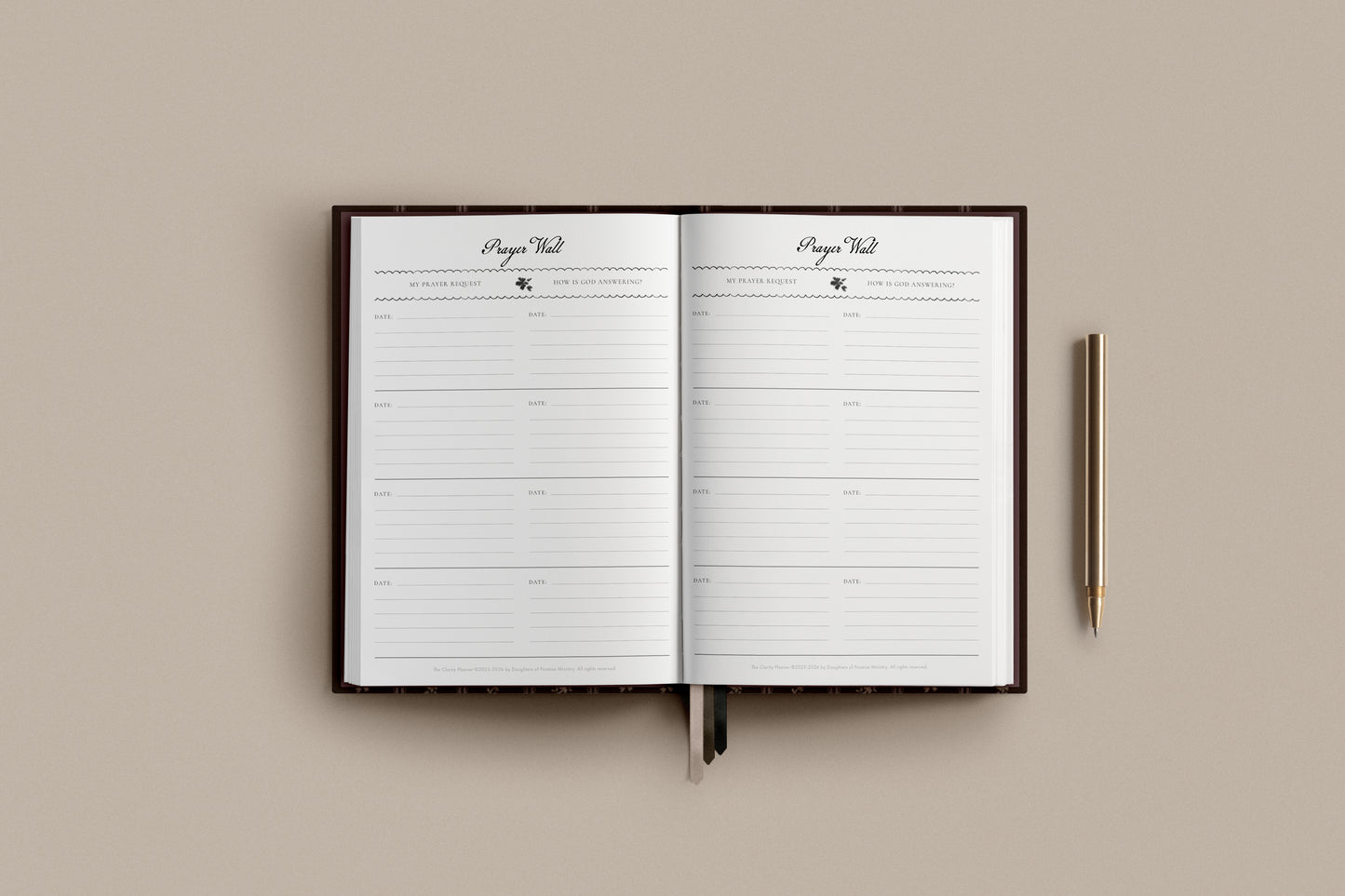 2026 Clarity Planner - DAILY PAGE VERSION
