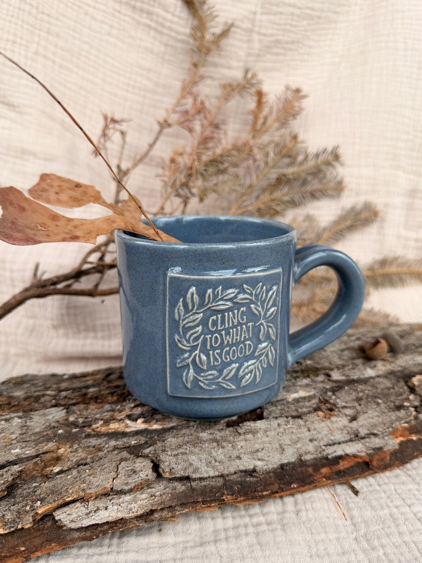 Cling to What is Good Mug