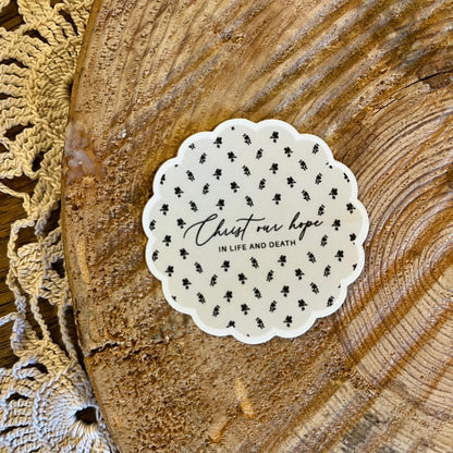 Christ Our Hope Sticker