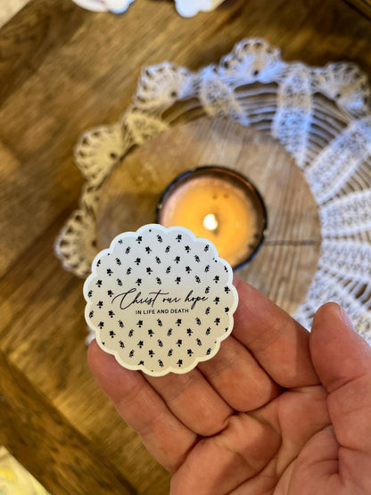 Christ Our Hope Sticker