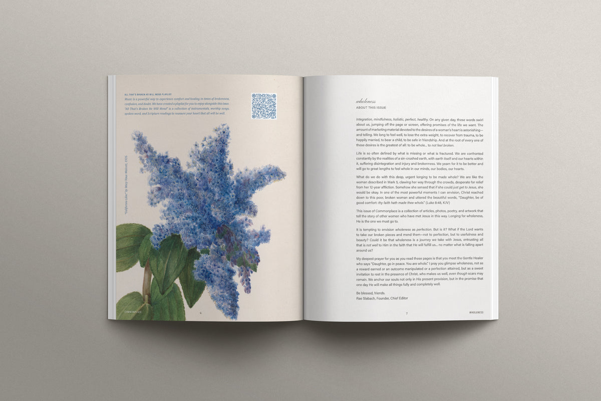 Commonplace Vol. 11 - Wholeness