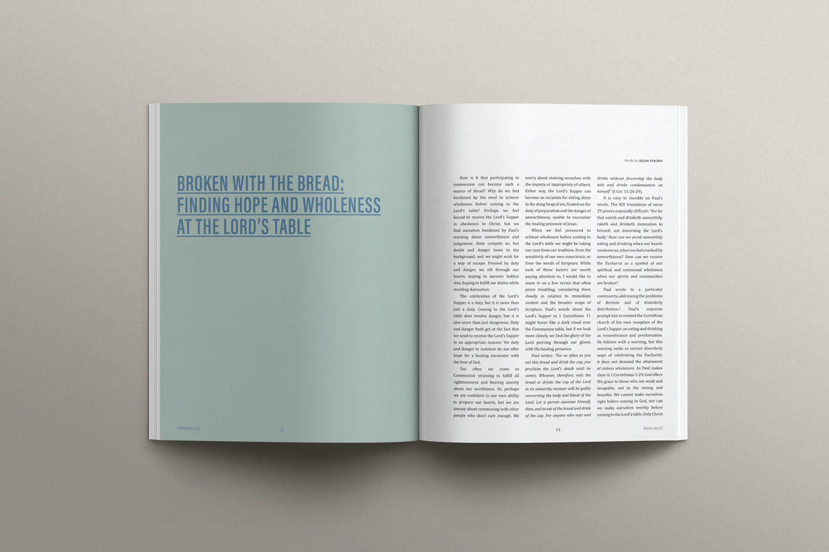 Commonplace Vol. 11 - Wholeness