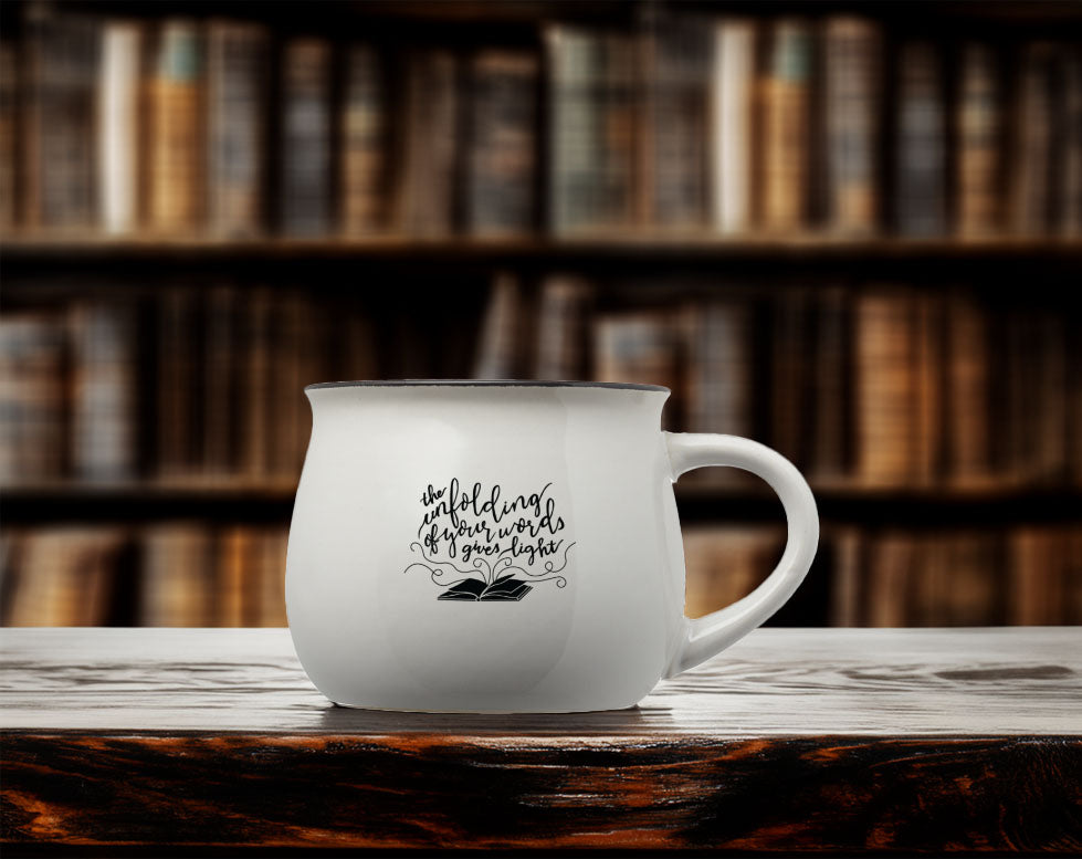 "Your Words Give Light" 12 oz. Mug