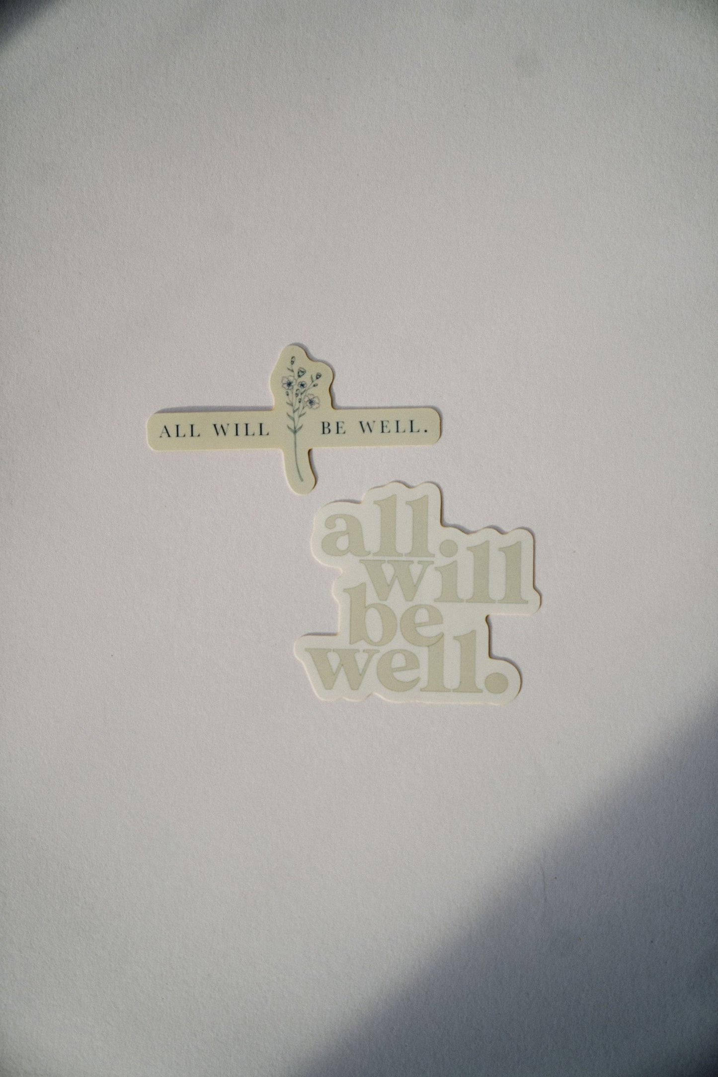 "All Will Be Well" Stickers